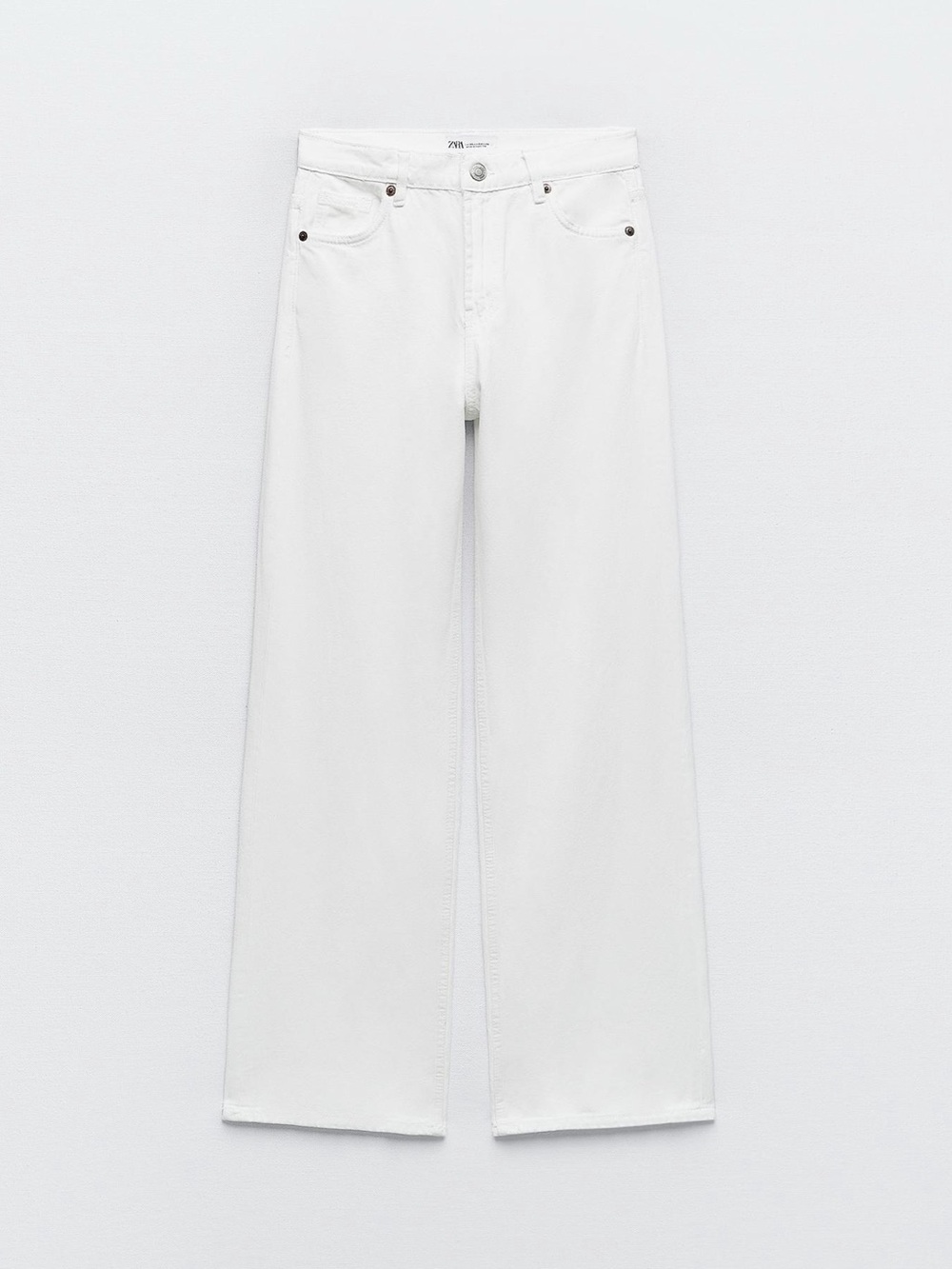 Zara Mid-Rise Loose Fit Jeans